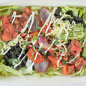 Meal card cover for: Mexican Veg Salad Box