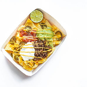Meal card cover for: Loaded Nachos