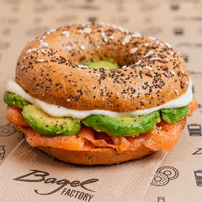 Meal card cover for: Salmon & Avo