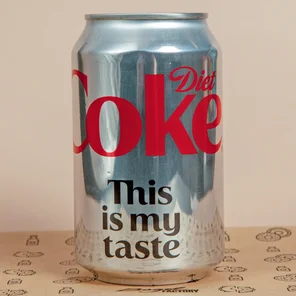 Meal card cover for: Diet Coke (330ml)