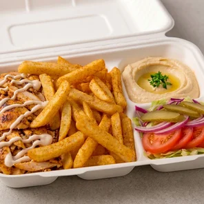 Meal card cover for: Chicken Shawarma (MD)