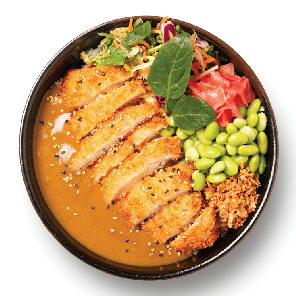 Meal card cover for: Chicken Katsu Curry Noodle