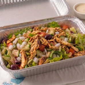 Meal card cover for: Chicken Salad