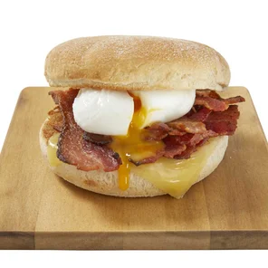 Meal card cover for: Bacon and Egg Muffin