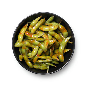 Meal card cover for: Edamame Spicy