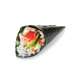 Meal card cover for: California Handroll