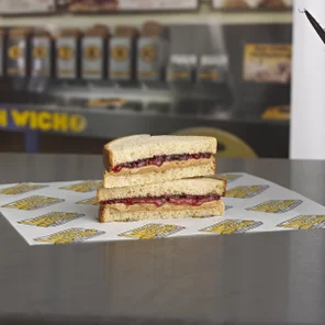 Meal card cover for: Kids PB&J