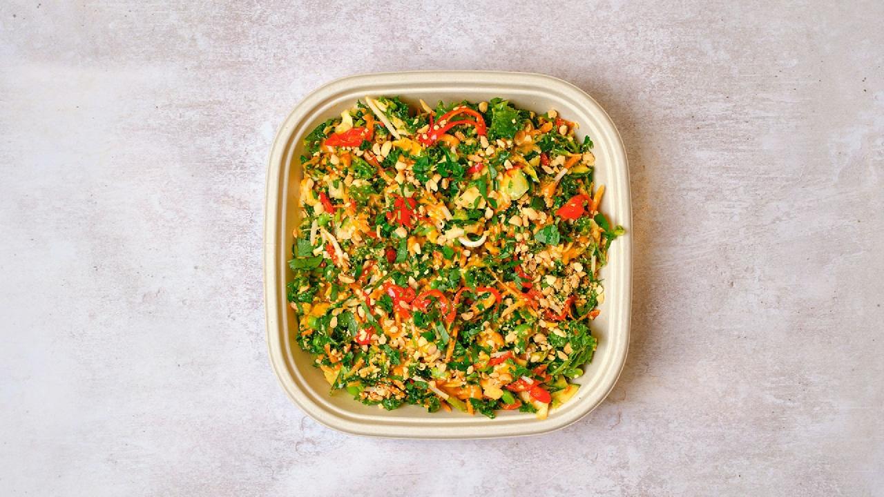 Meal card cover for: XL Thai Crunch - [Salad For 6]
