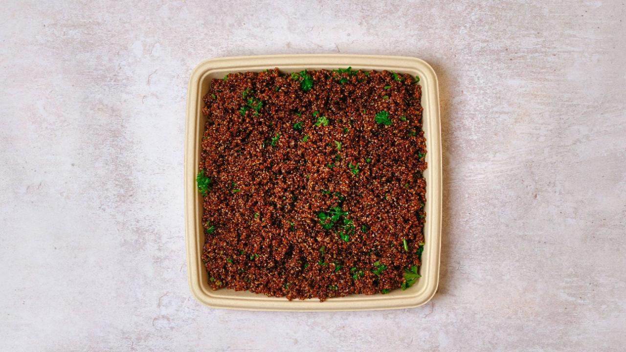 Meal card cover for: Quinoa -  [Base For 6]