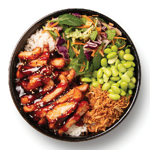 Meal card cover for: Chicken Teriyaki Rice