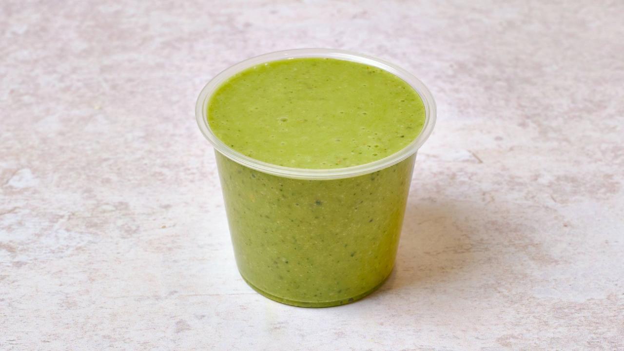Meal card cover for: Basil Pesto Dressing 150ml