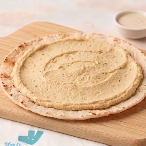 Meal card cover for: Houmous Wrap