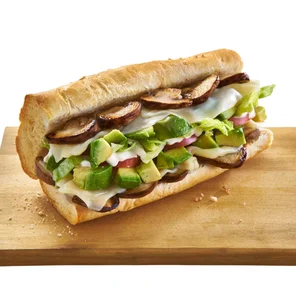 Meal card cover for: Ⓥ Mushroom Avocado Melt Large- 9.5"