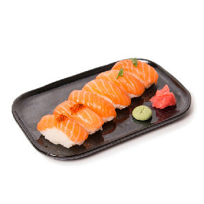 Meal card cover for: Salmon "3 Ways"