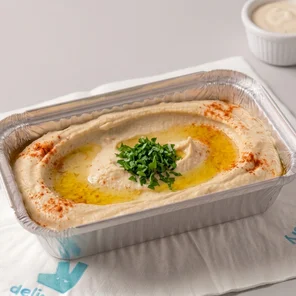 Meal card cover for: Hommos Mezza