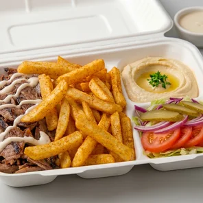 Meal card cover for: Lamb Shawarma (MD)