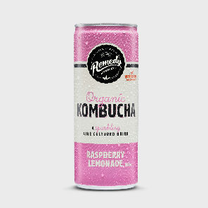 Meal card cover for: Kombucha Raspberry Lemonade