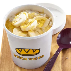 Meal card cover for: Porridge with Honey and Banana