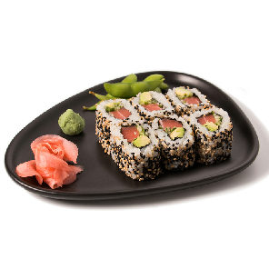 Meal card cover for: Vegan Tuna Uramaki - 8 Pcs
