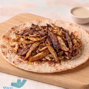 Meal card cover for: Mixed Shawarma Wrap
