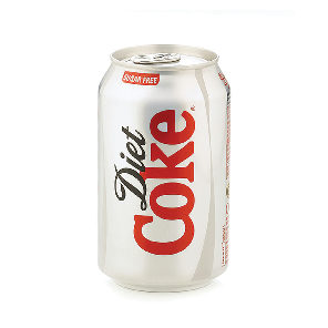 Meal card cover for: Diet Coke