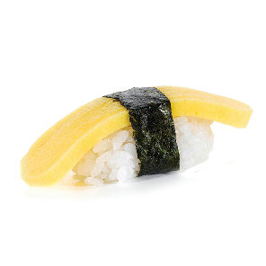 Meal card cover for: Japanese Omelette Nigiri