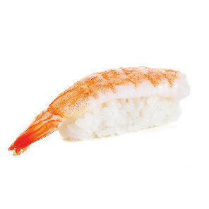Meal card cover for: Prawn Nigiri