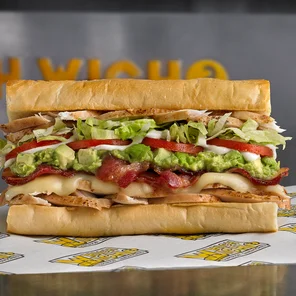 Meal card cover for: Regular Sandwich