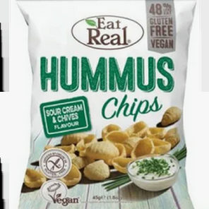 Meal card cover for: Eat Real SourCream & Chive