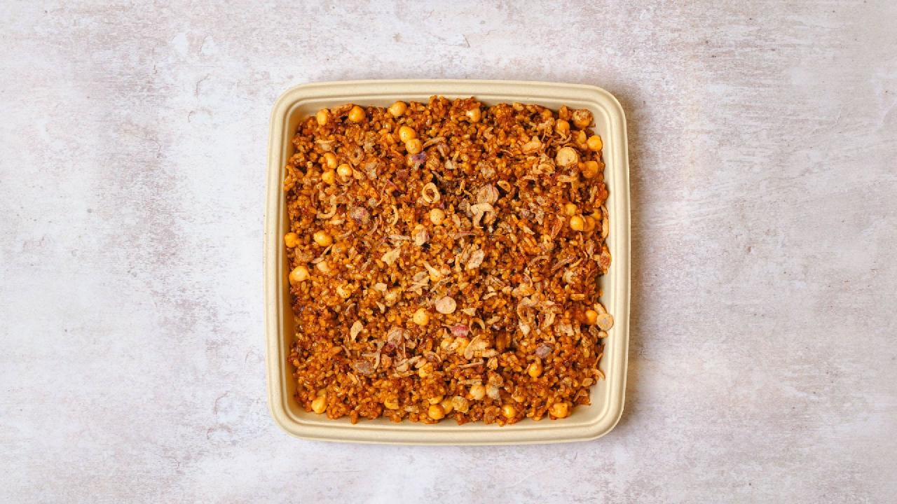 Meal card cover for: UG Spiced Grains -  [Base For 6] [Warm]