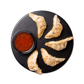 Meal card cover for: Chicken Gyoza Deluxe