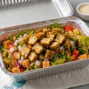 Meal card cover for: Falafel Salad