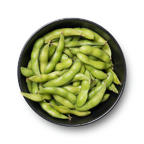 Meal card cover for: Edamame