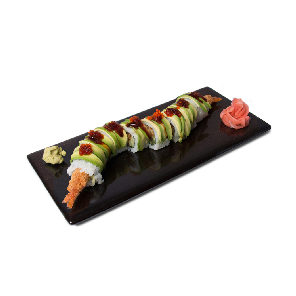 Meal card cover for: Dragon Roll