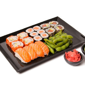 Meal card cover for: Salmon Box