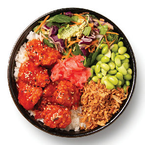 Meal card cover for: Japanese Fried Chicken Rice