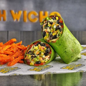 Meal card cover for: New-Super Vegan Wrap