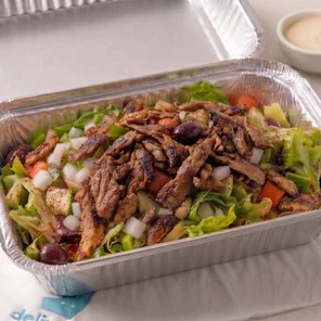 Meal card cover for: Lamb Salad