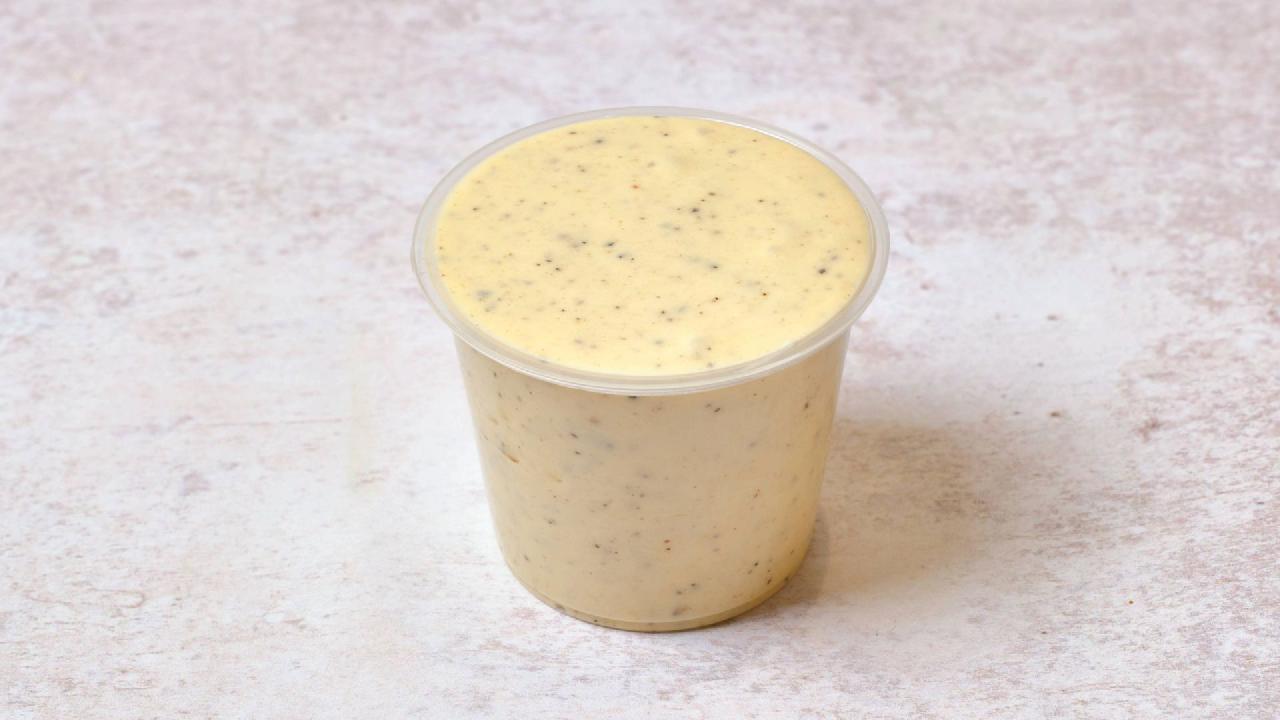 Meal card cover for: Caesar Dressing 150ml
