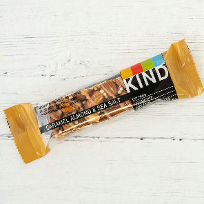 Meal card cover for: Kind Caramel
