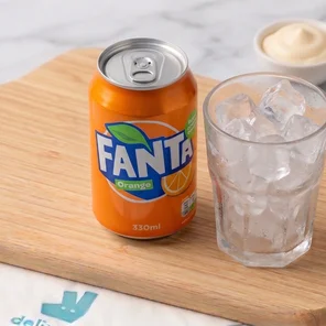 Meal card cover for: Fanta