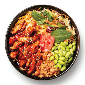 Meal card cover for: Chicken Teriyaki Noodle