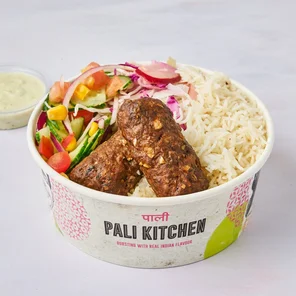 Meal card cover for: Lamb Sheekh Kebab Rice Bowl