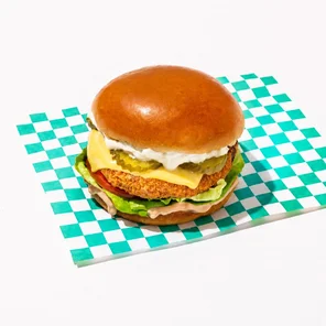 Meal card cover for: Garden burger