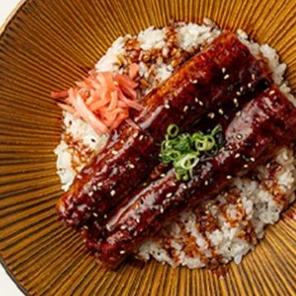 Meal card cover for: Unagi Don