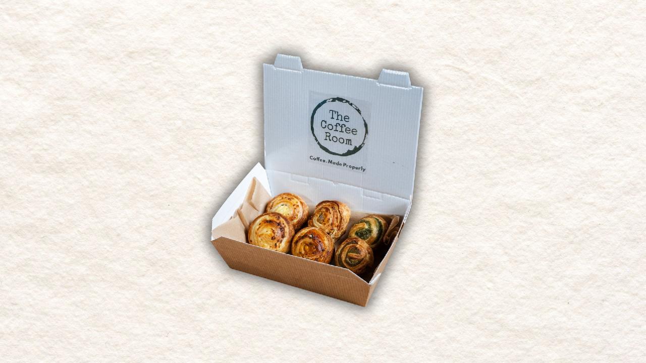 Meal card cover for: 6x Mixed Mini Swirls Box