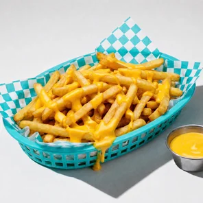 Meal card cover for: Cheesy Fries