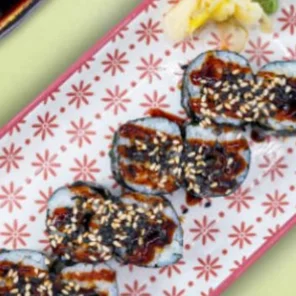 Meal card cover for: Eel Maki
