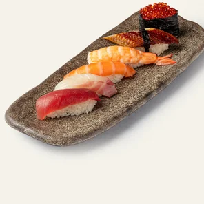 Meal card cover for: 6 Nigiri Sushi Set