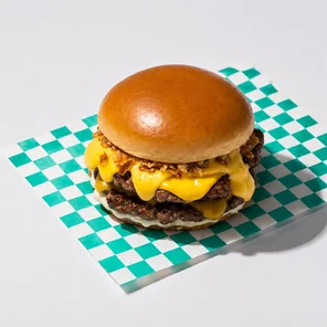 Meal card cover for: Double Smash Burger
